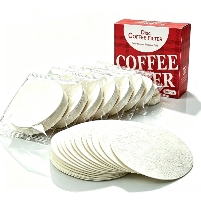 Aeropress Coffee Maker - 600-1200 Pcs Round Disposable Coffee Filters