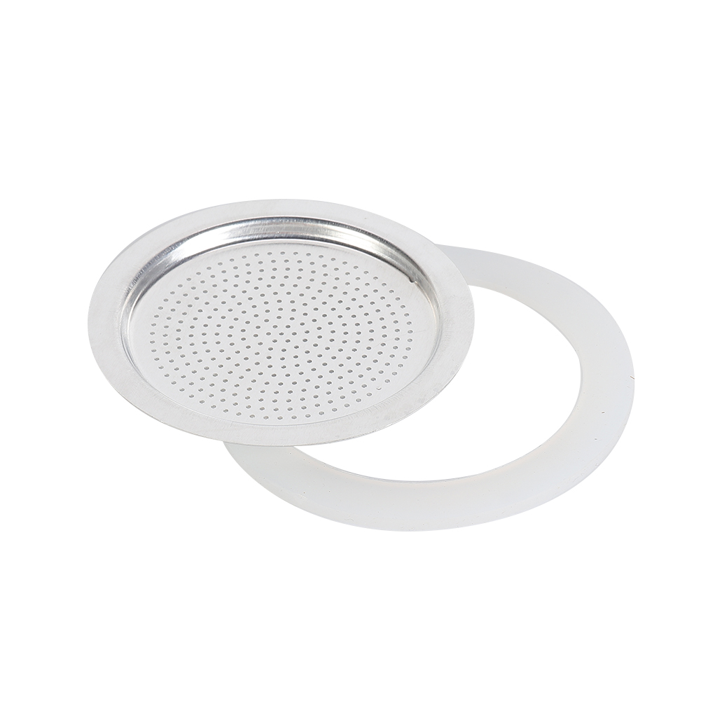 Moka Pot Stove - 1 Set Gasket Seal With Sieve