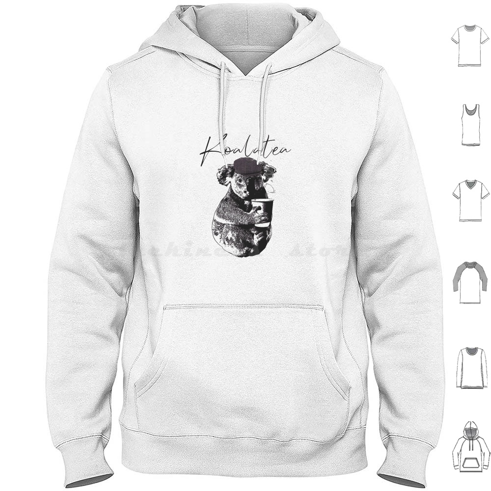 Coffee Tea Jokes - Koalatea Hoodie Cotton Long Sleeve Tea