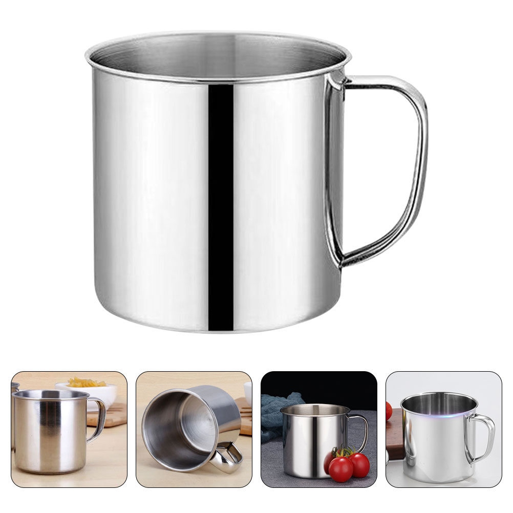 Water Tea And Coffee - 4Pcs Children Stainless Steel Cup with