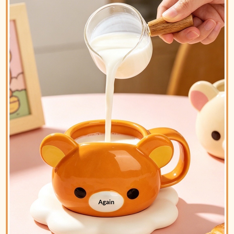 New Rilakkuma Ceramic Mug Cart - Coffee Y Tea 评论和价格