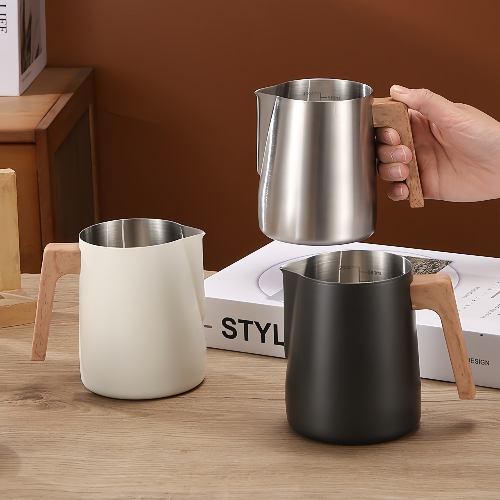Coffee Milk Frothing Pitcher J - Barista Milk Jug 评论和价格