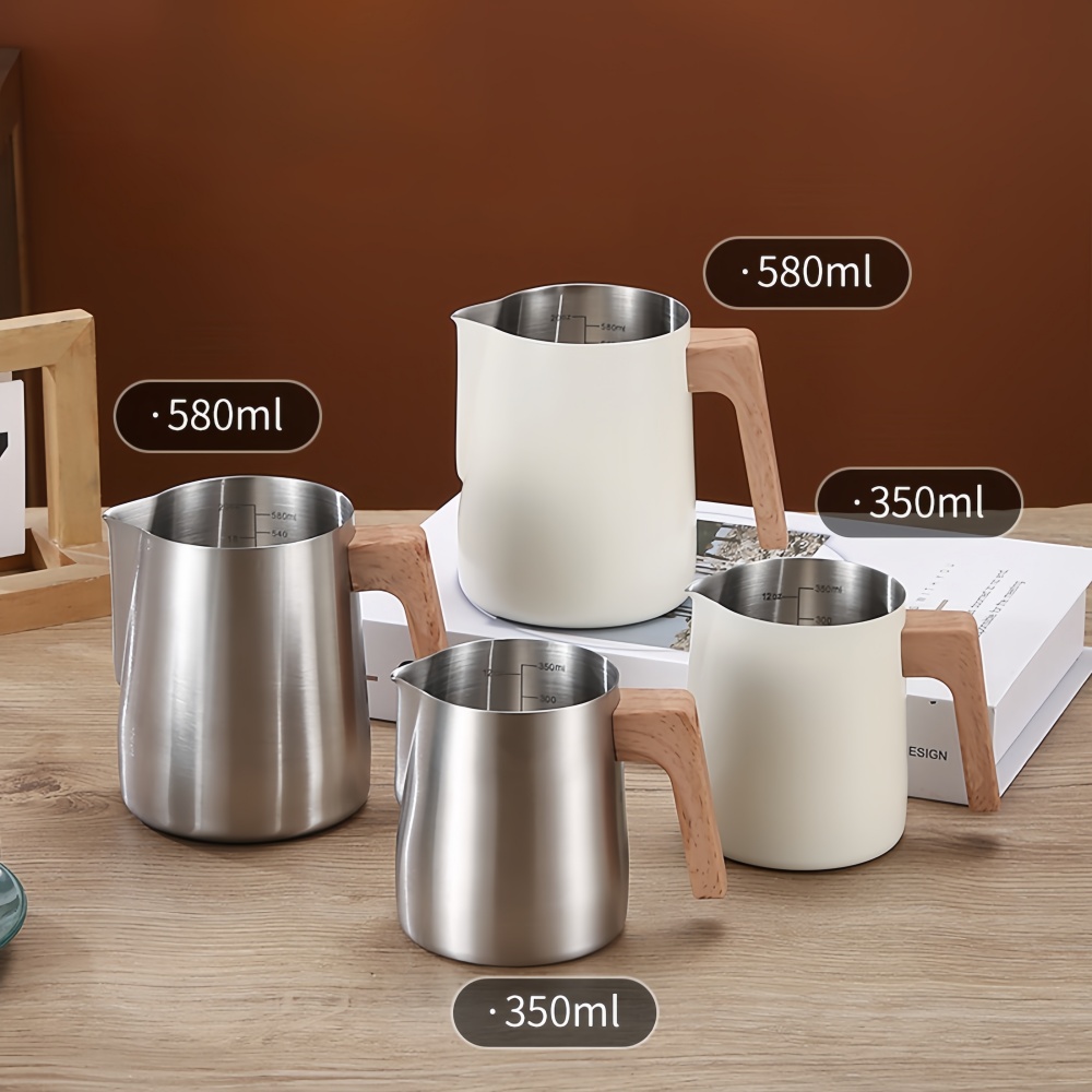Coffee Milk Frothing Pitcher J - Barista Milk Jug 评论和价格