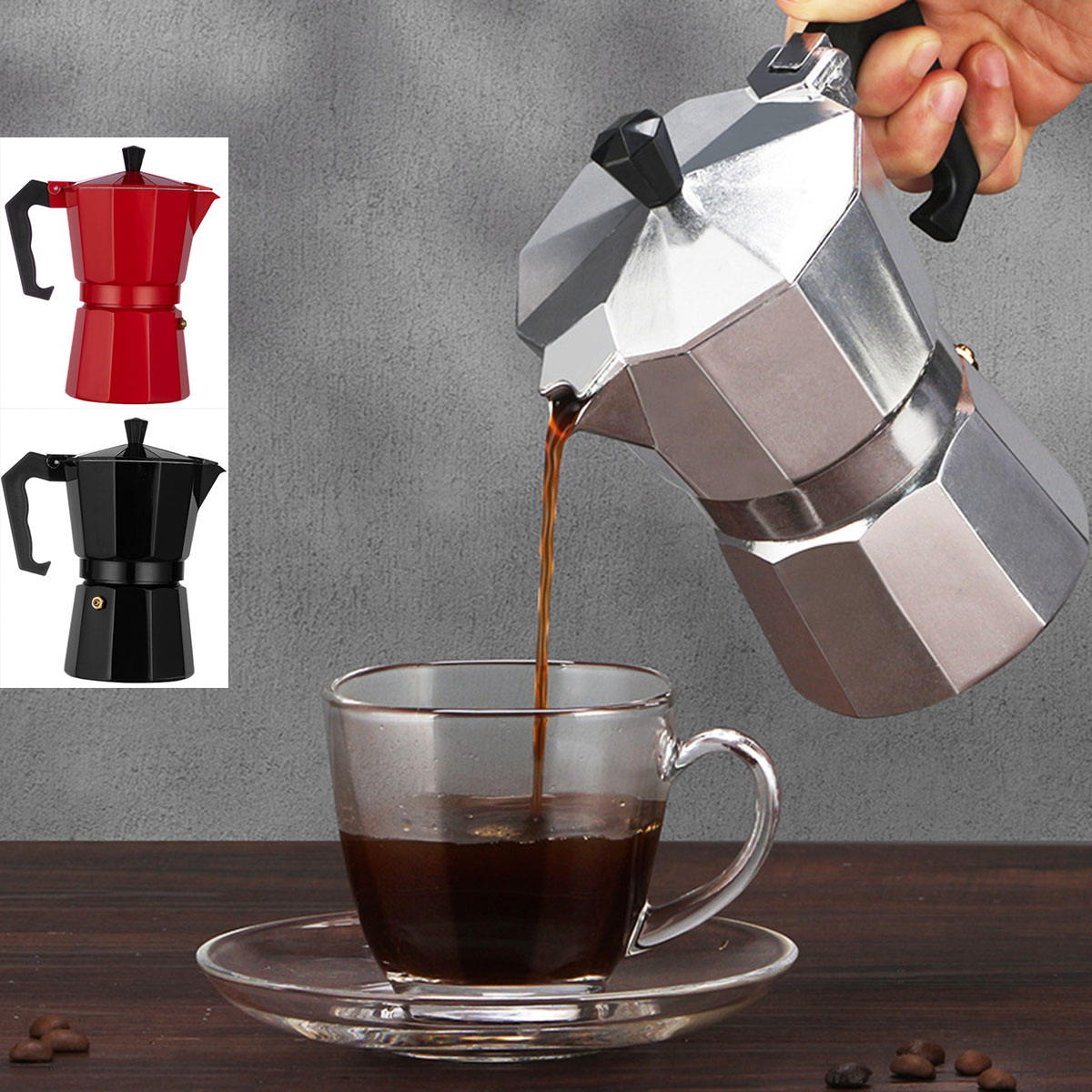 Coffee Maker Pot Aluminum Moch - Moka Pot Stove 评论和价格