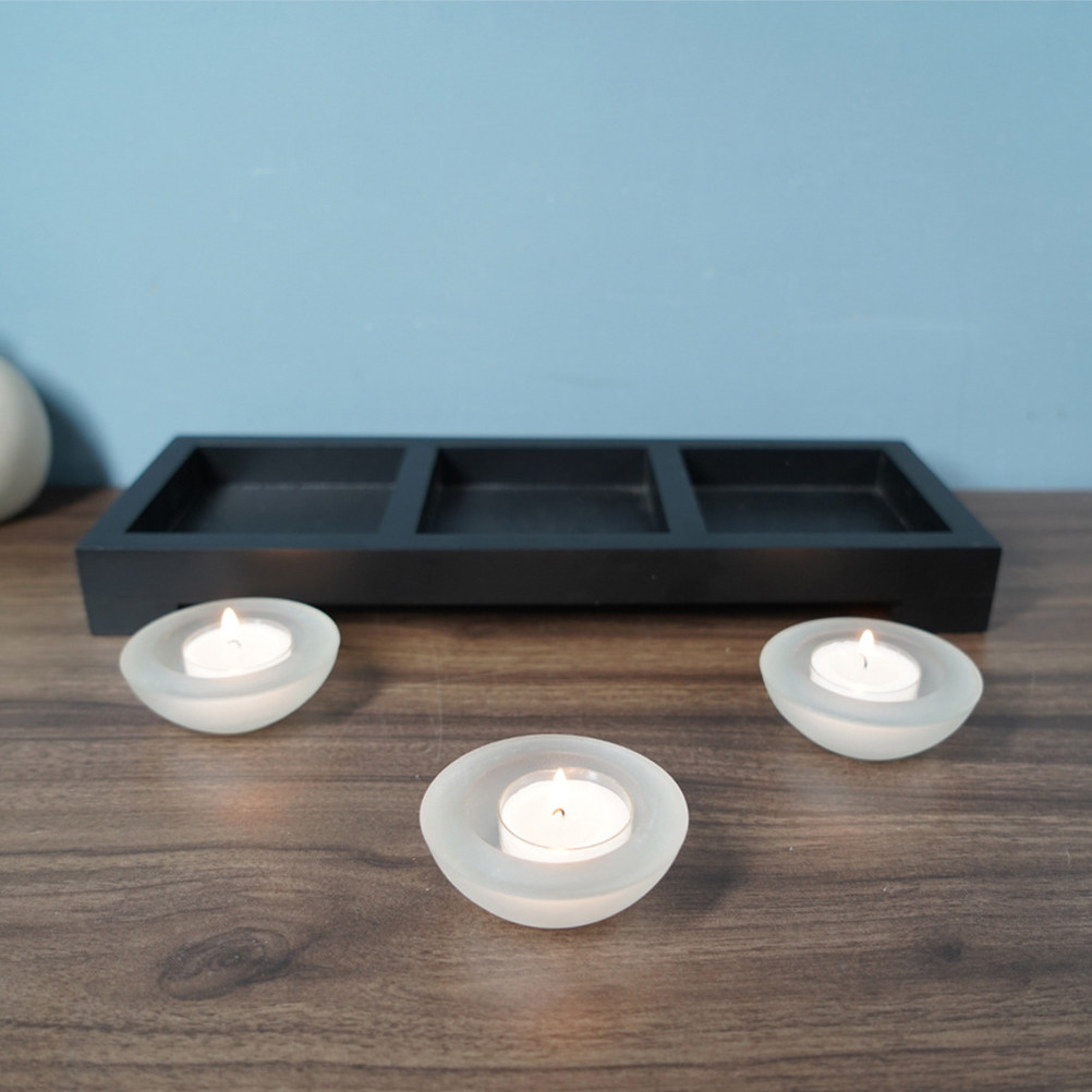 1 Set Glass Tea Light Holders  - Coffee And Tea Glass 评论和价格