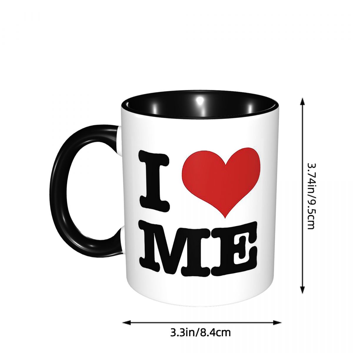 I Love Me Mug Funny Ceramic Co - Coffee Tea You And Me 评论和价格