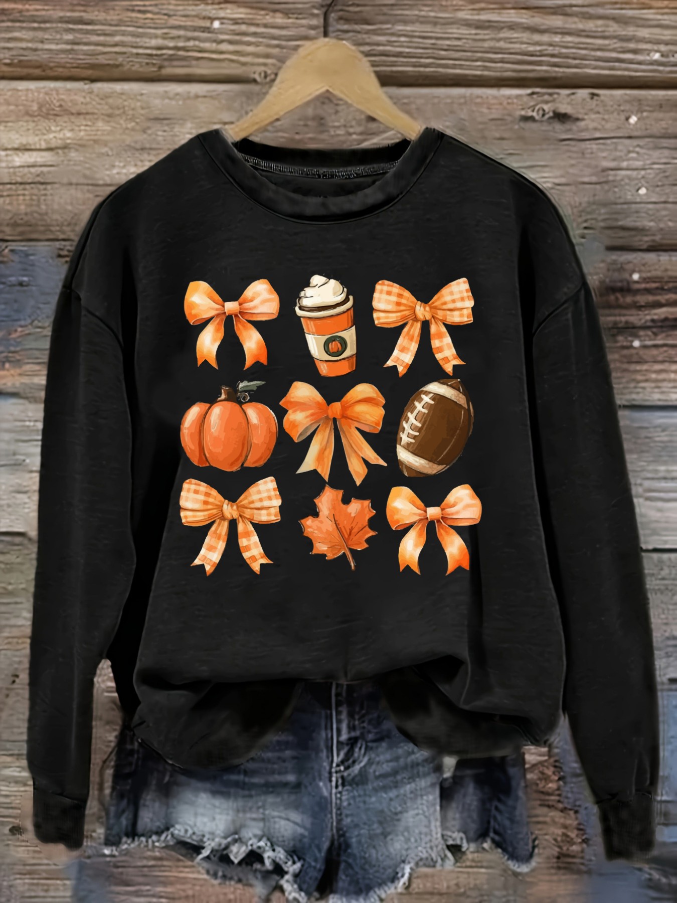 Women's Casual Long Sleeve Cre - Coffee & Tea Collective 评论和价格