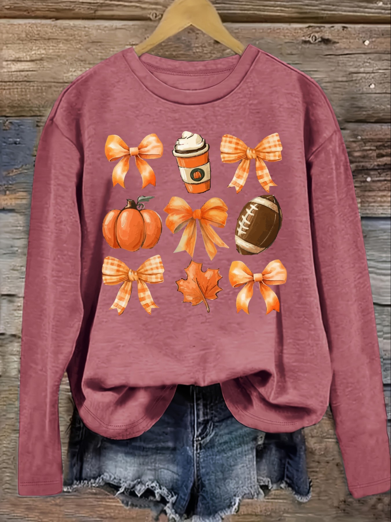 Women's Casual Long Sleeve Cre - Coffee & Tea Collective 评论和价格