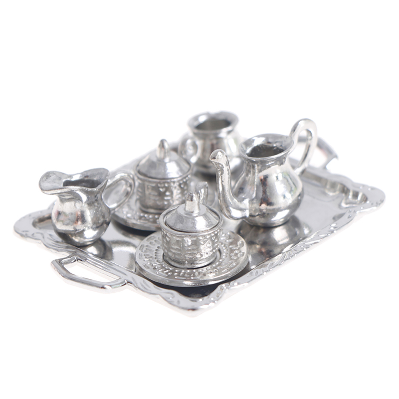 10pcs/Set 1/12 Dollhouse Minia - Coffee Tea House 评论和价格