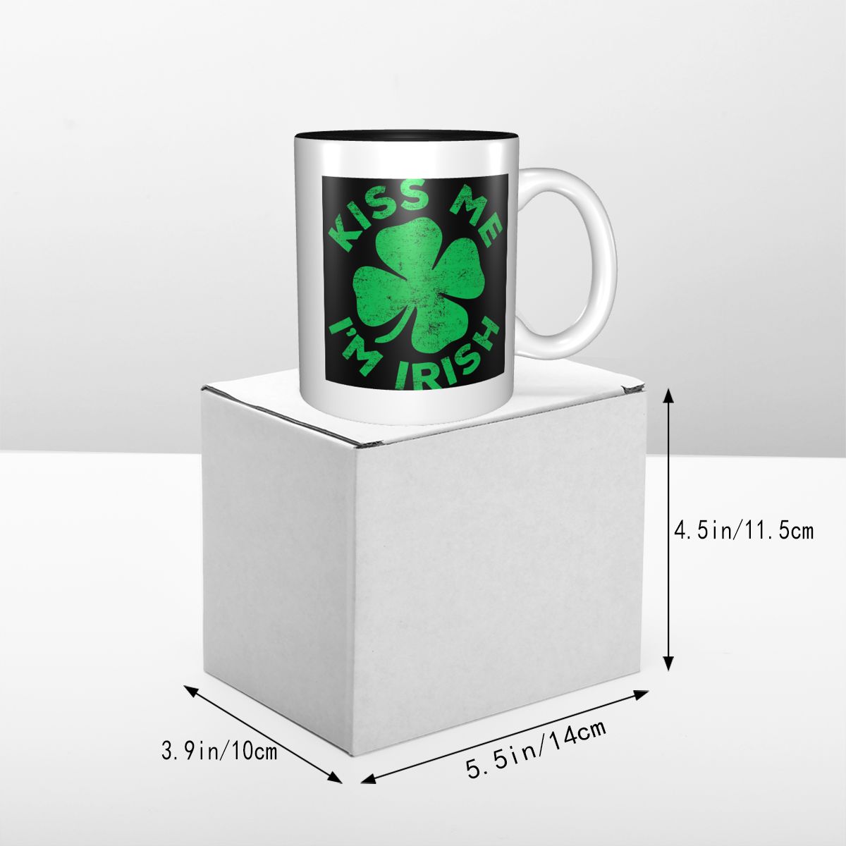 Kiss Me I'm Irish Mug Funny Ce - Coffee Tea You And Me 评论和价格