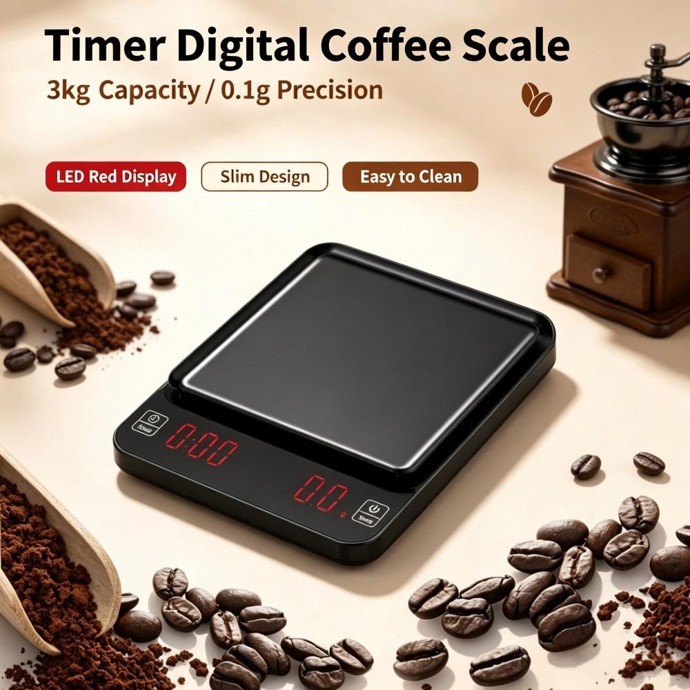 3kg/0.1g High Precision Digita - Coffee & Tea Collective 评论和价格