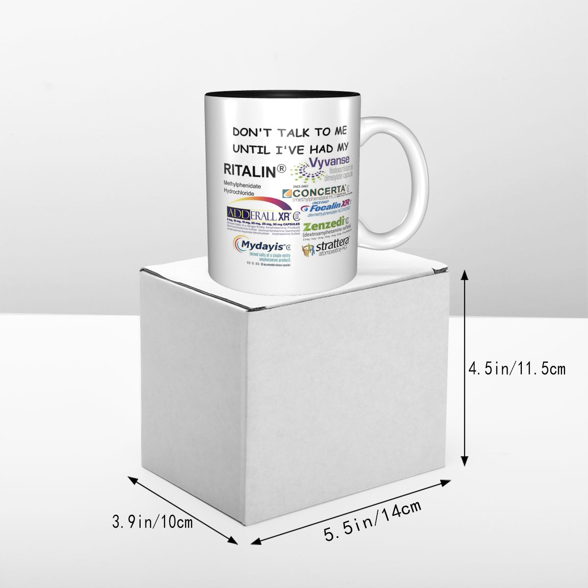 Dont Talk To Me Mug Funny Cera - Coffee Tea You And Me 评论和价格