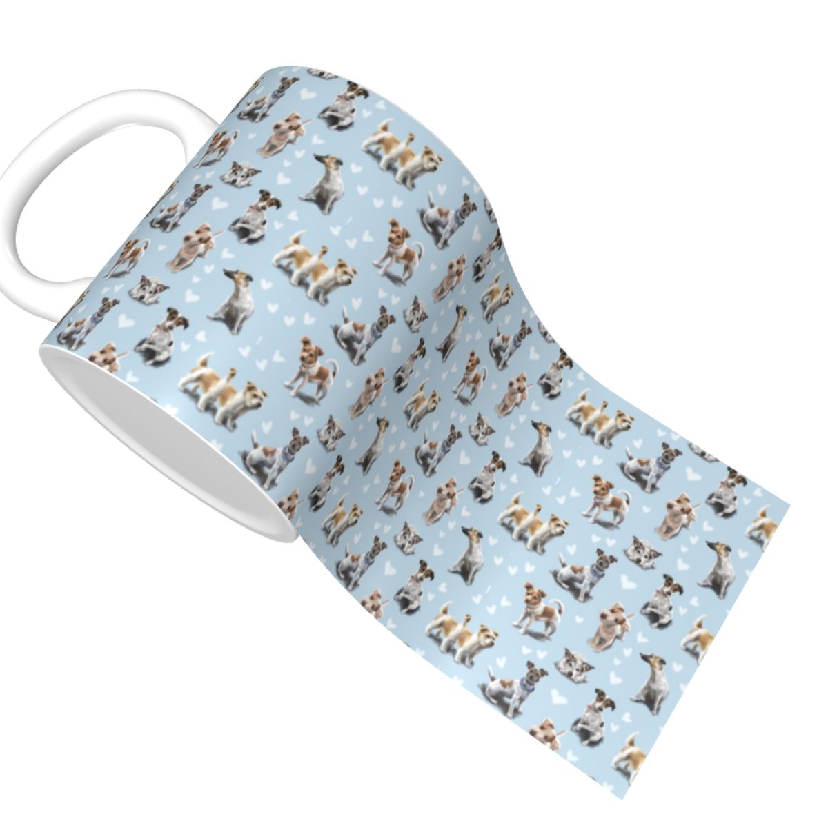 Customized Jack Russell Terrie - Coffee Tea Love 评论和价格
