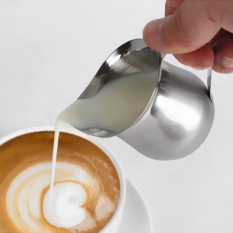 Coffee Milk Frothing Pitcher C - Barista Milk Jug 评论和价格