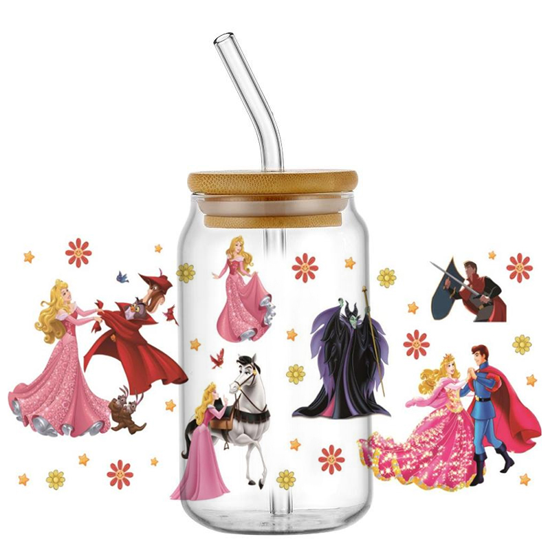 beauty Aurora and witch patter - Coffee And Tea Glass 评论和价格