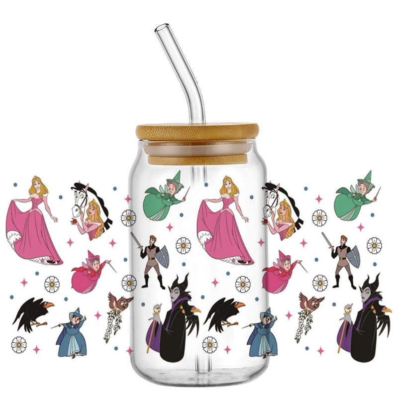 beauty Aurora and witch patter - Coffee And Tea Glass 评论和价格