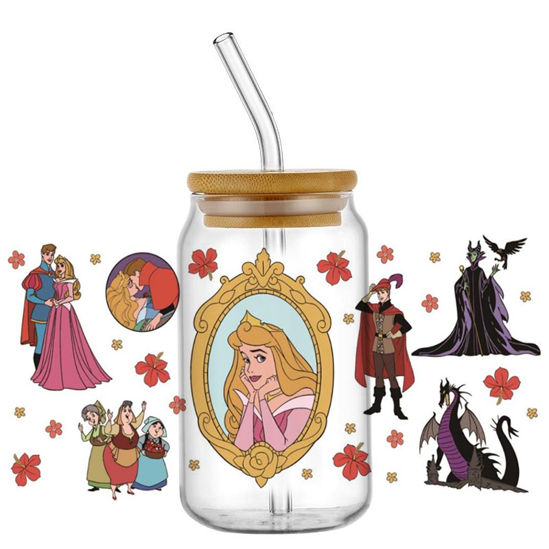 beauty Aurora and witch patter - Coffee And Tea Glass 评论和价格