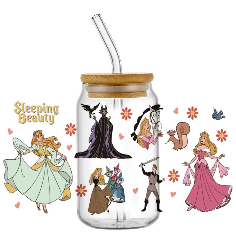 beauty Aurora and witch patter - Coffee And Tea Glass 评论和价格