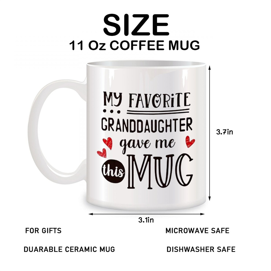 My Favorite Granddaughter Gave - Coffee Tea You And Me 评论和价格