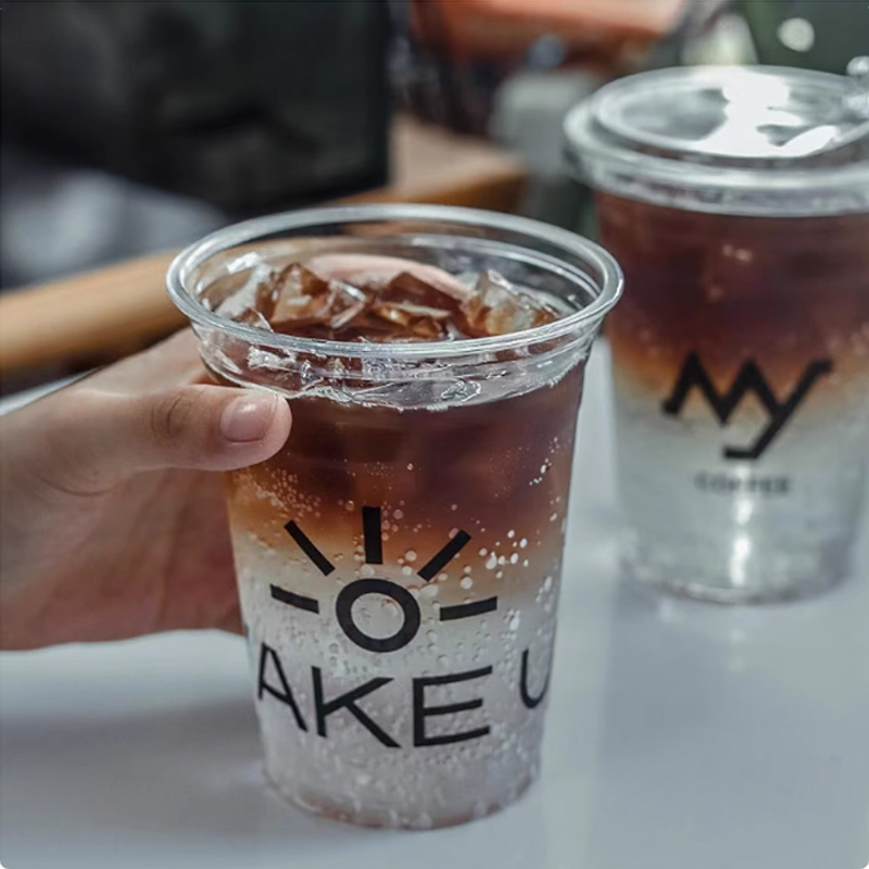 Plastic Cup Customized Logo Y  - Coffee Tea House 评论和价格