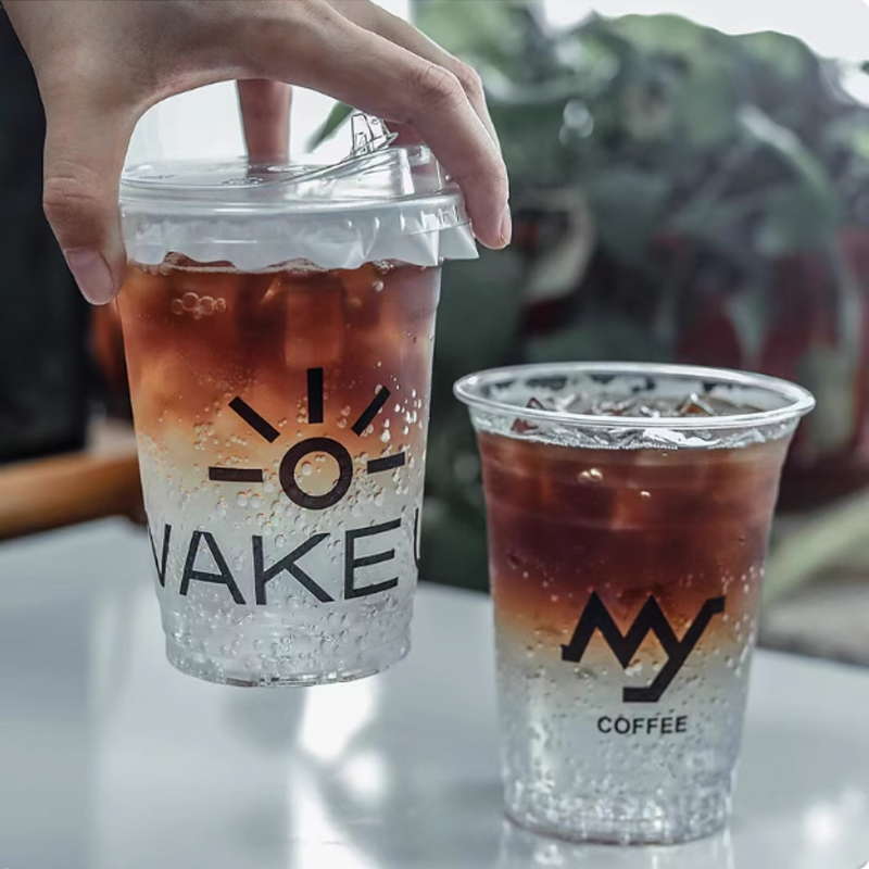 Plastic Cup Customized Logo Y  - Coffee Tea House 评论和价格