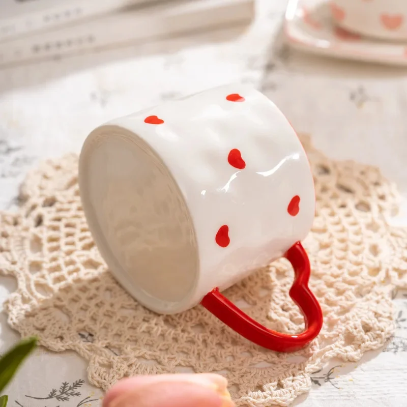 Ceramic Mug Creative Cute Hand - Coffee Tea Love 评论和价格