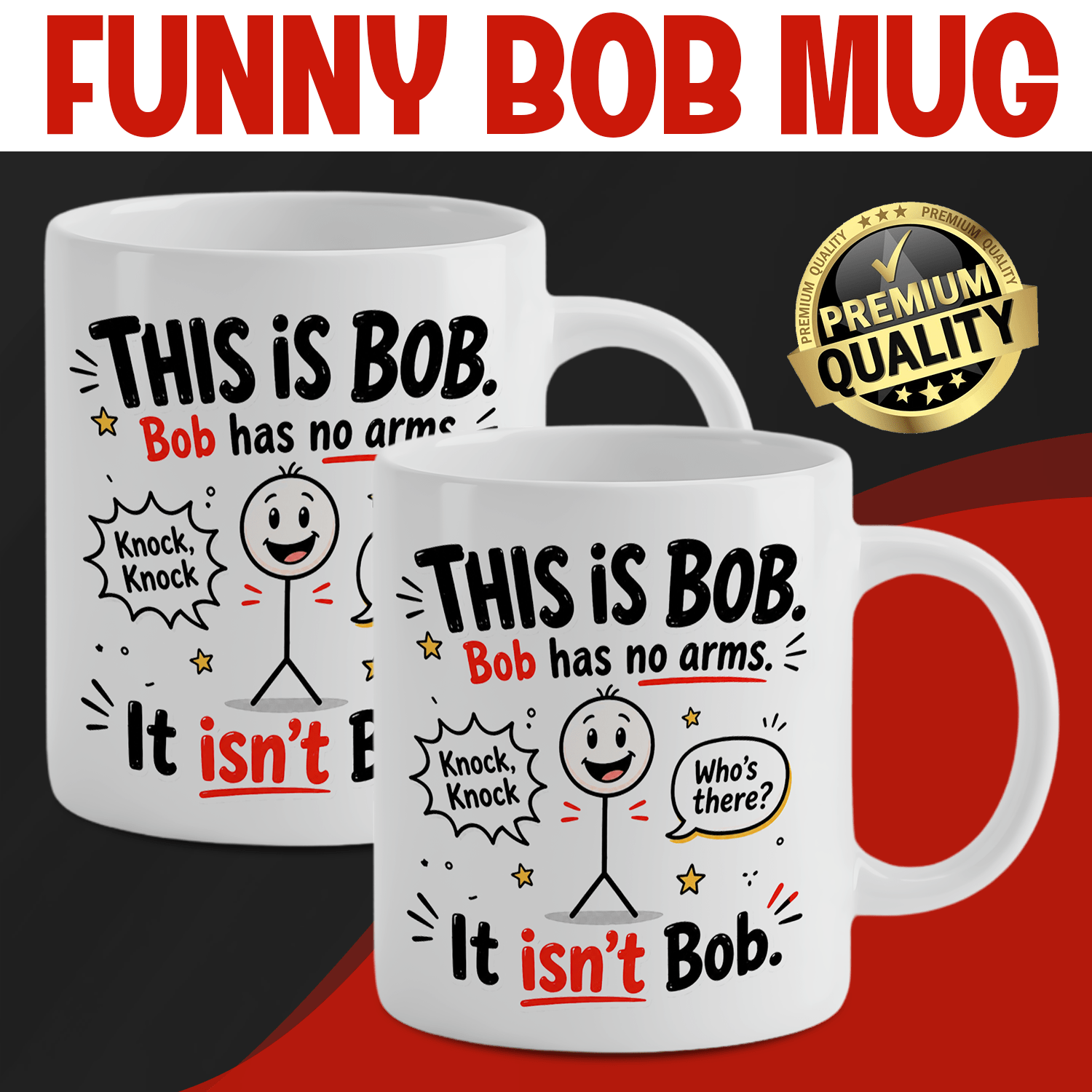 Funny White Ceramic Coffee Mug - Coffee Tea Jokes 评论和价格