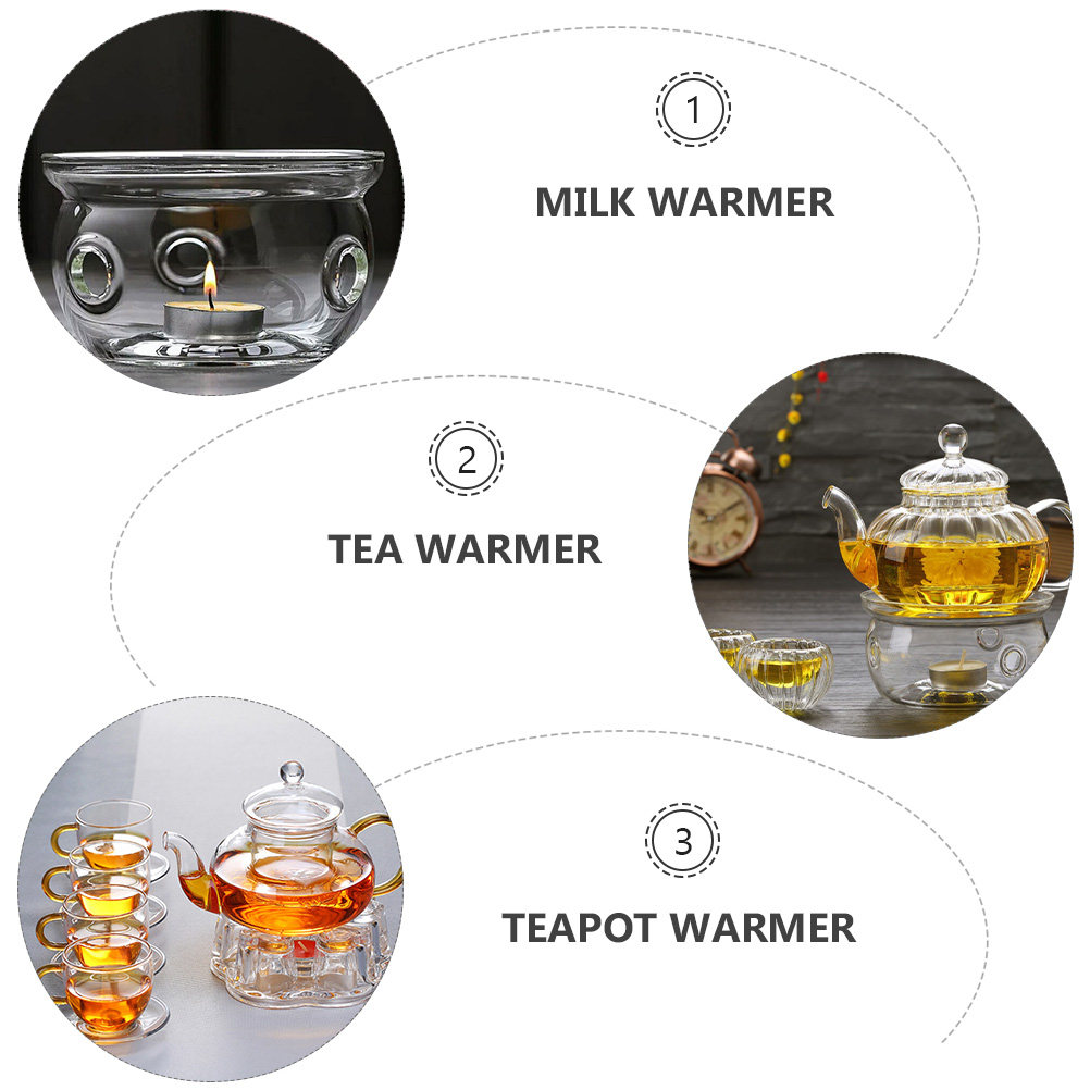 2Pcs High Quality Glass Teapot - Coffee Tea House 评论和价格