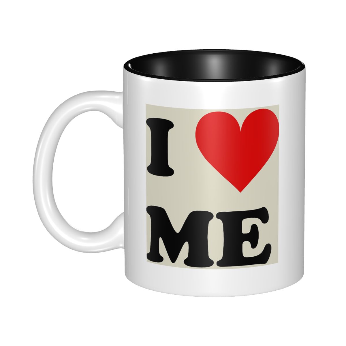 I Love Me Heart Mug Funny Cera - Coffee Tea You And Me 评论和价格
