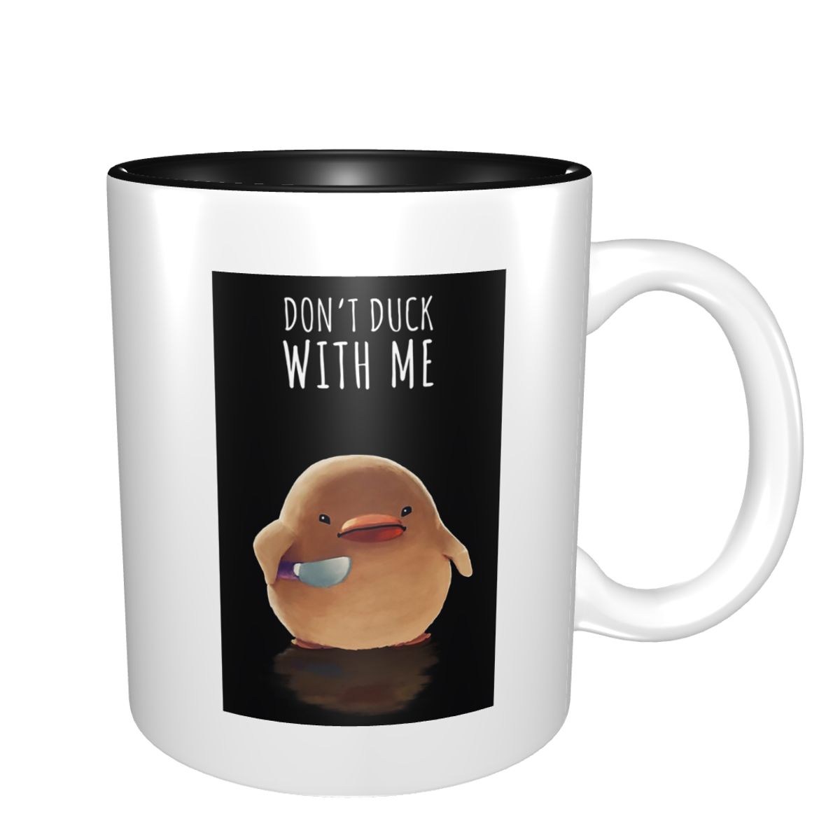 Don't Duck With Me - Meme Mug  - Coffee Tea You And Me 评论和价格