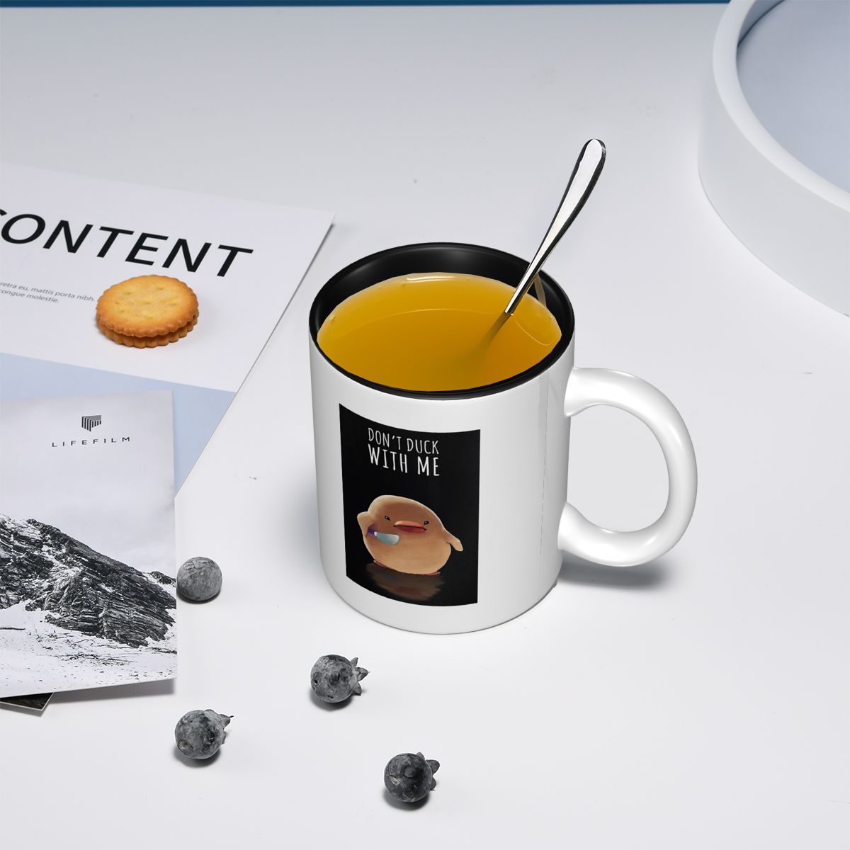Don't Duck With Me - Meme Mug  - Coffee Tea You And Me 评论和价格