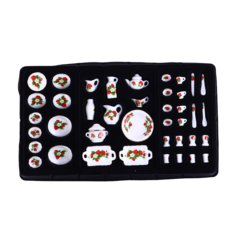 1 Set 1:12 Miniature Doll Hous - Coffee Tea House 评论和价格