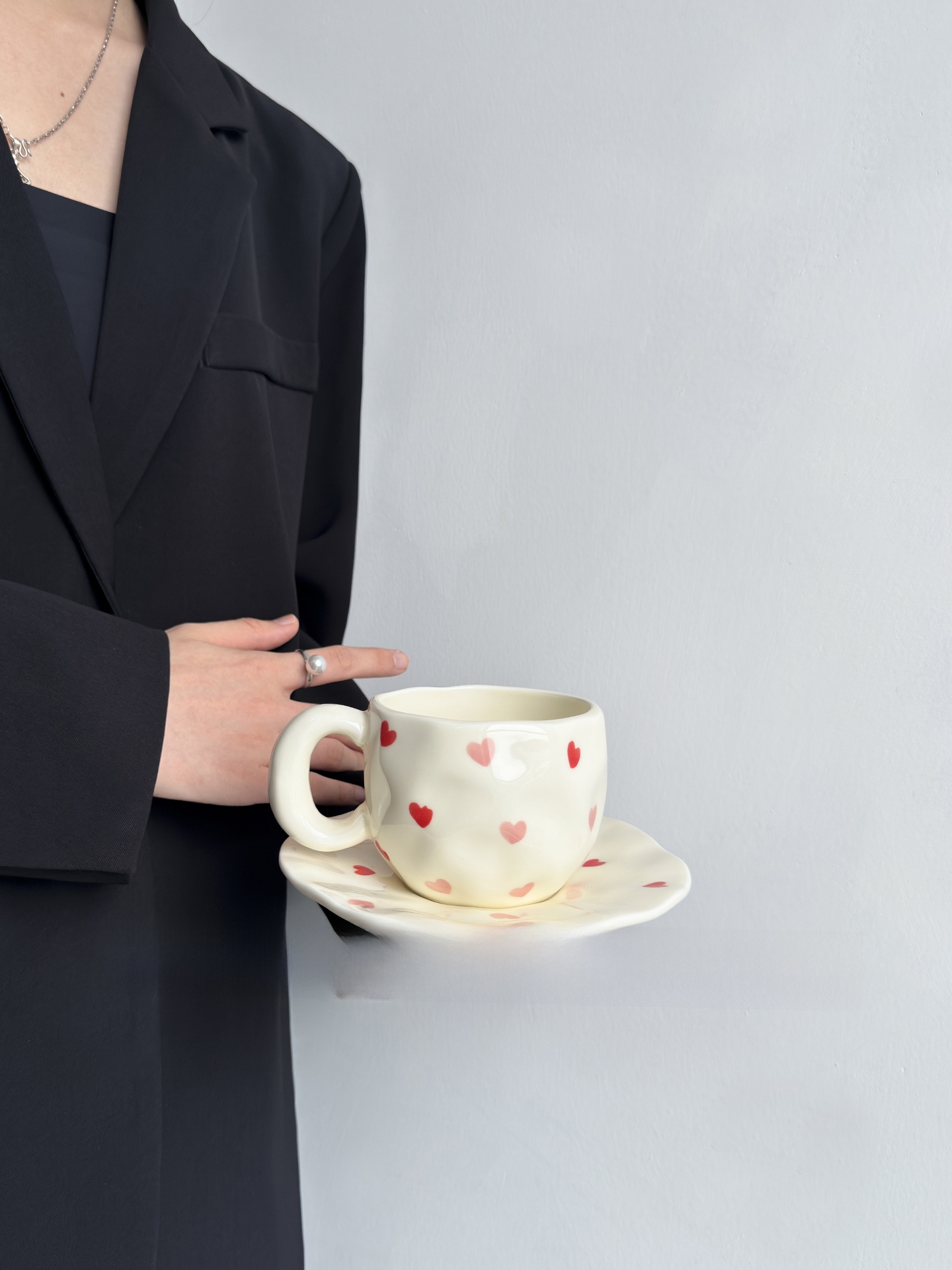 Handmade Orange Coffee Cup And - Coffee Tea Love 评论和价格