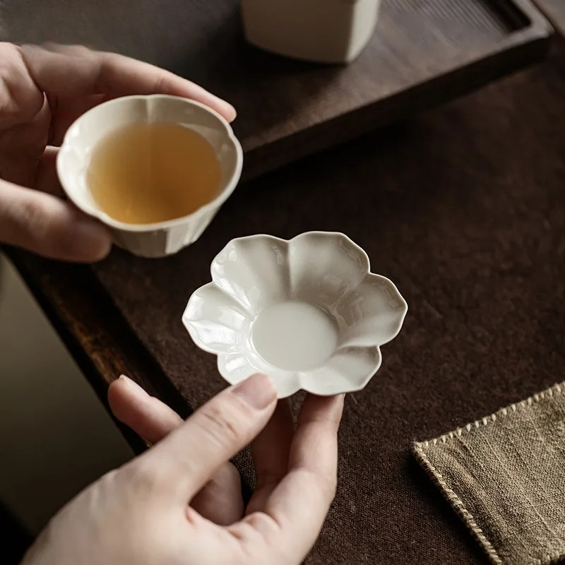 Plant Ash Sunflower Coasters L - Coffee Tea Sugar Set 评论和价格