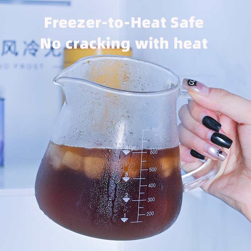 New High Borosilicate 700ml  G - Coffee And Tea Glass 评论和价格