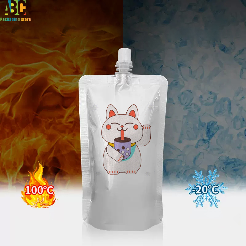 Aluminum Foil Spout Bag with C - Coffee Tea House 评论和价格