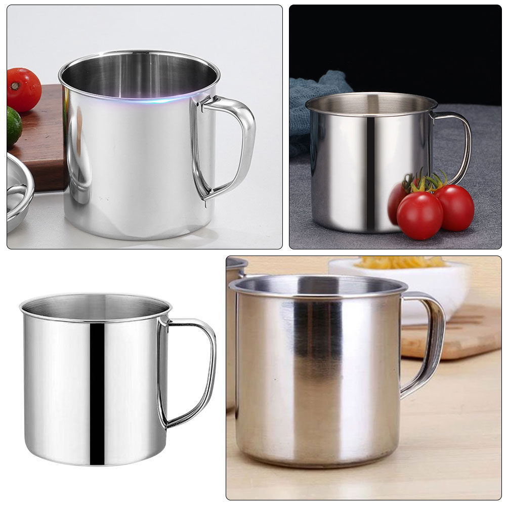 4Pcs Children Stainless Steel  - Water Tea And Coffee 评论和价格