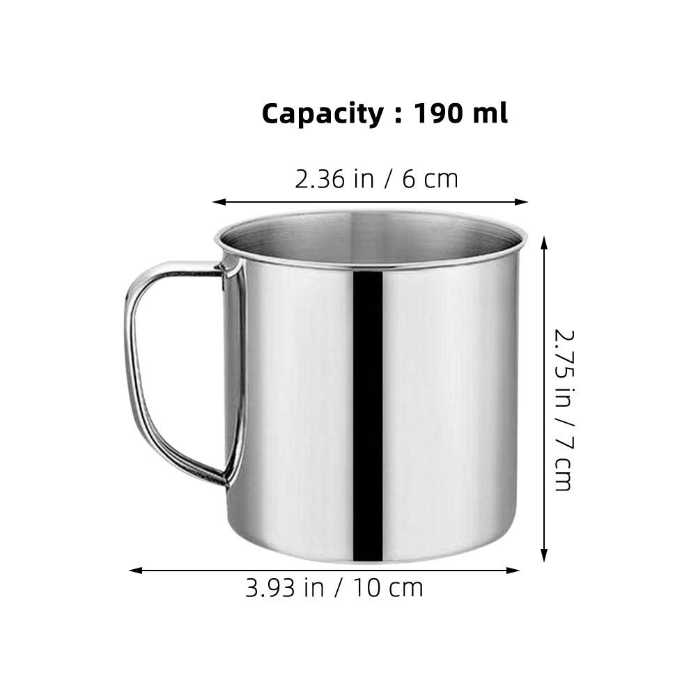 4Pcs Children Stainless Steel  - Water Tea And Coffee 评论和价格