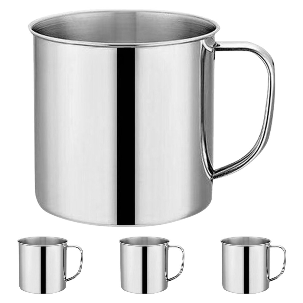 4Pcs Children Stainless Steel  - Water Tea And Coffee 评论和价格