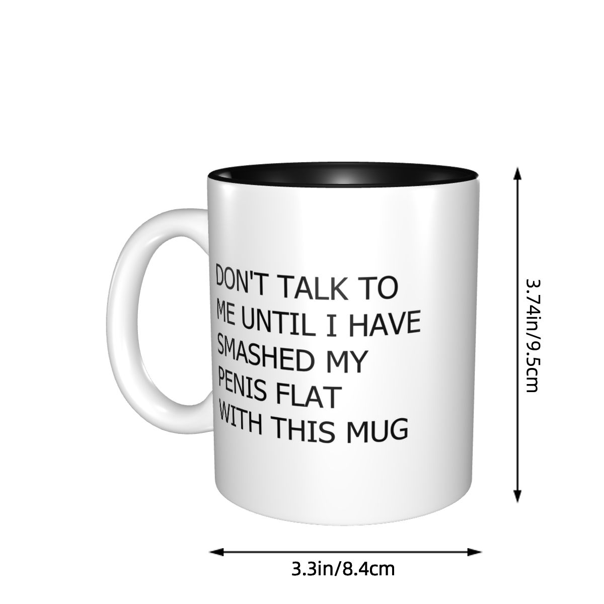 Don't Talk To Me Until Mug Mug - Coffee Tea You And Me 评论和价格
