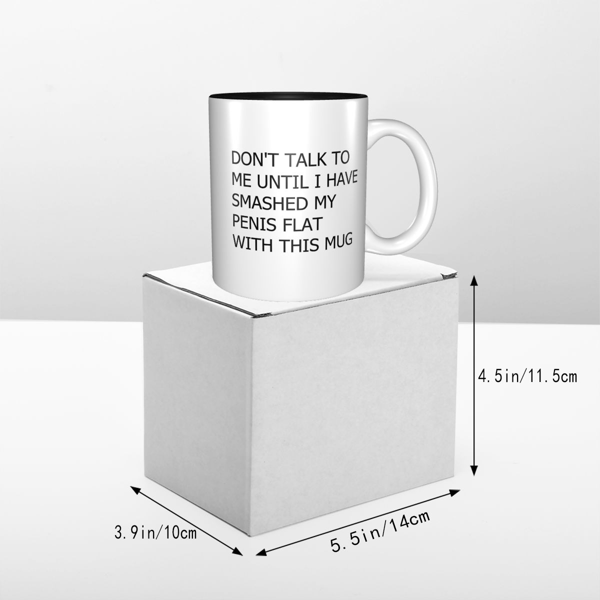 Don't Talk To Me Until Mug Mug - Coffee Tea You And Me 评论和价格