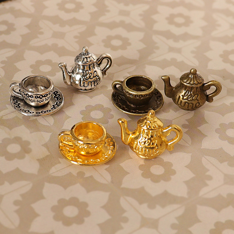 Doll House Mini Metal Tea Cup  - Coffee Tea House 评论和价格