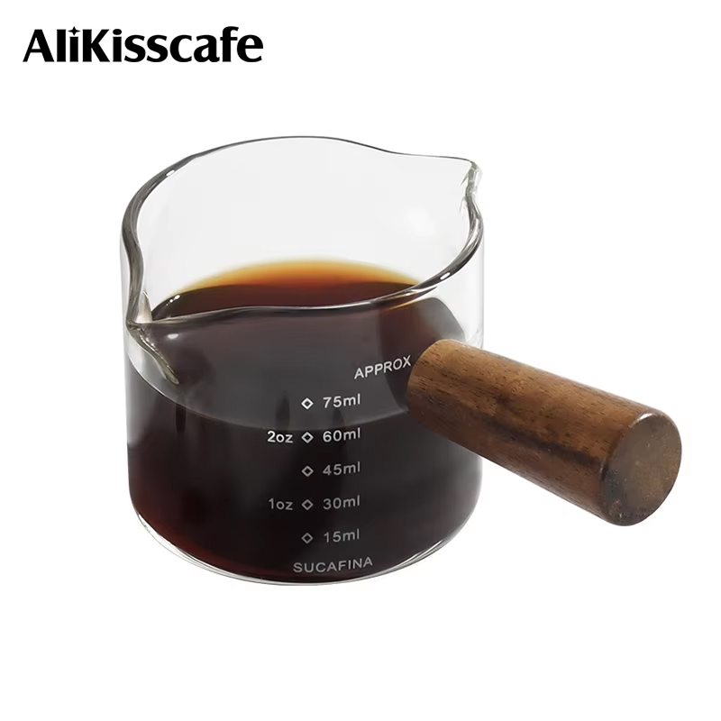 Espresso Cup Coffee Measuring  - Barista Milk Jug 评论和价格