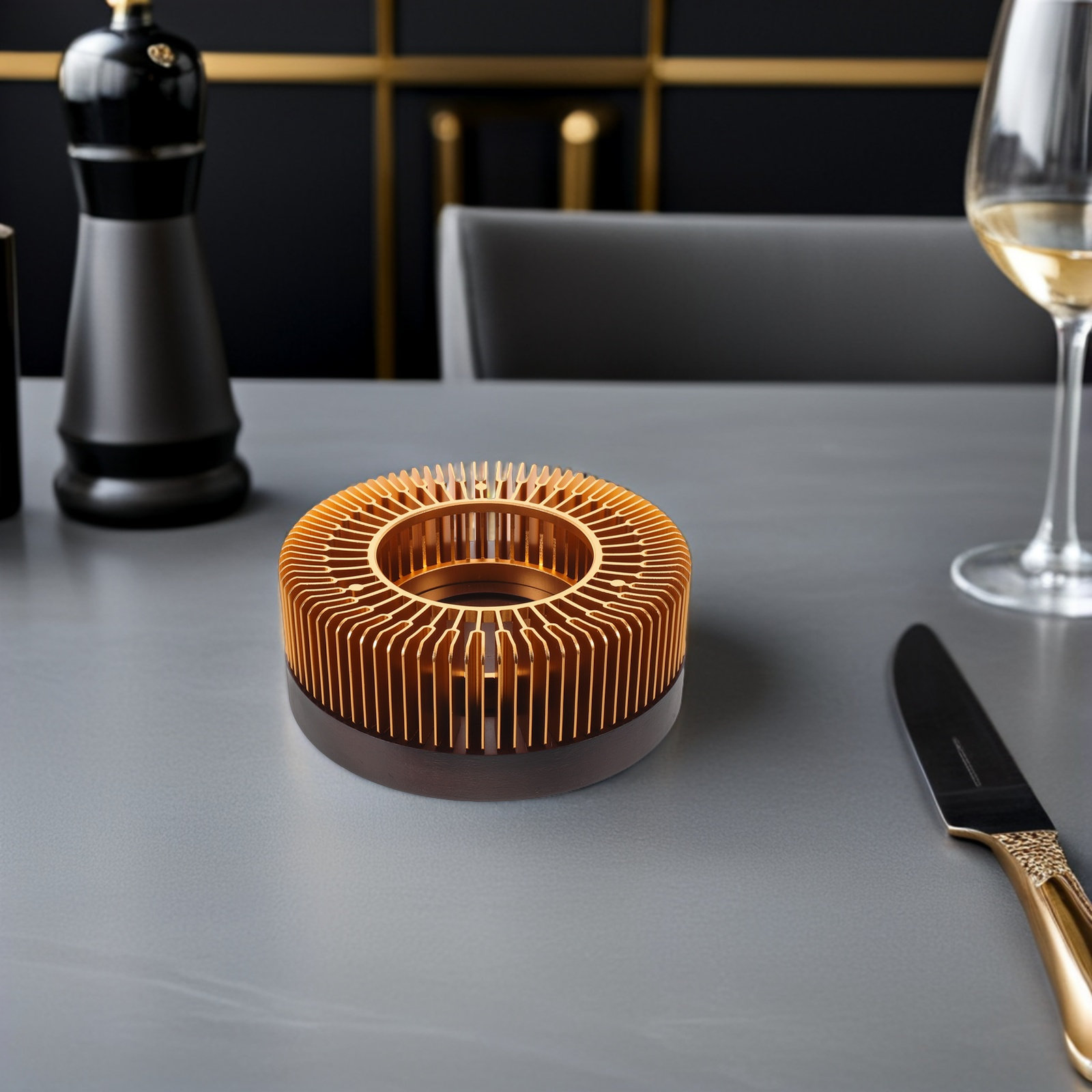 Gold Tea Pot Warmer Heater Alu - Coffee Tea Warmer 评论和价格
