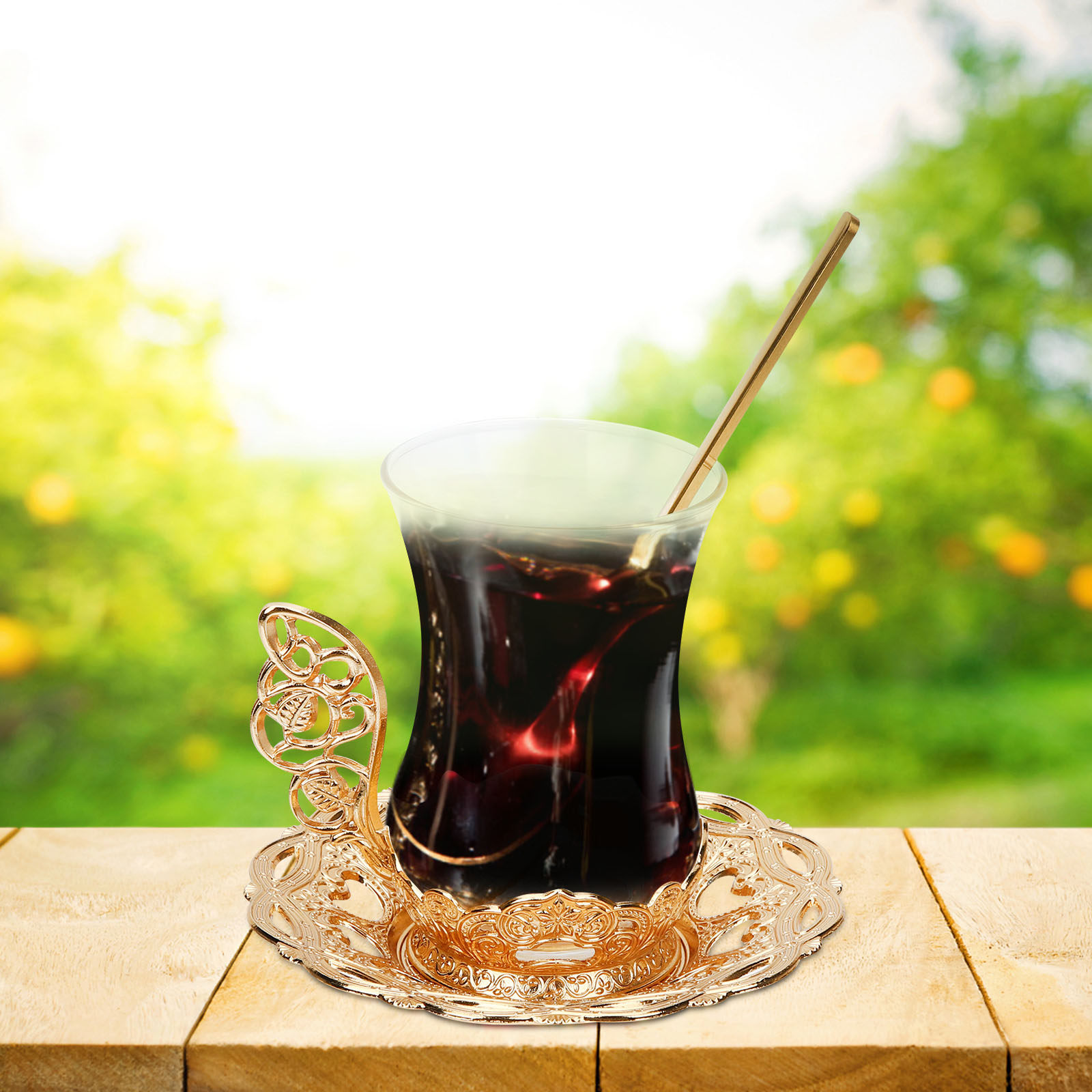 1Set Glass Coffee Cup Set Prem - Water Tea And Coffee 评论和价格