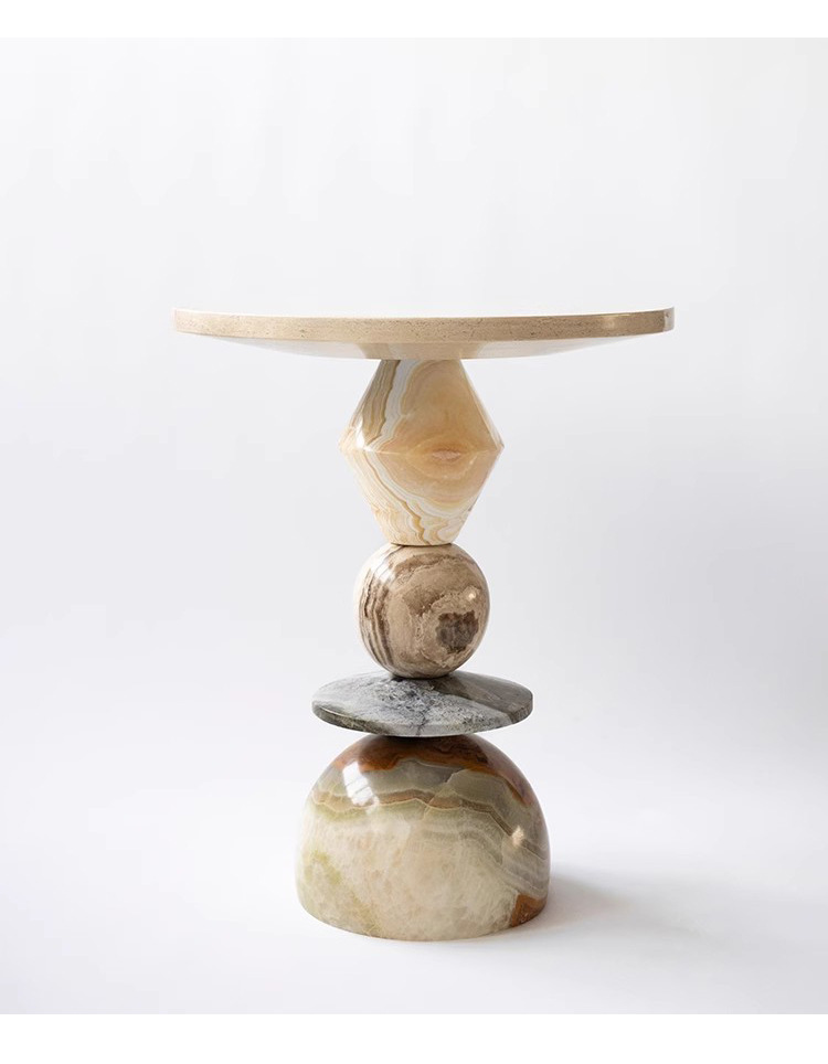 Any Size Custom Round Marble C - Coffee Tea Nook 评论和价格