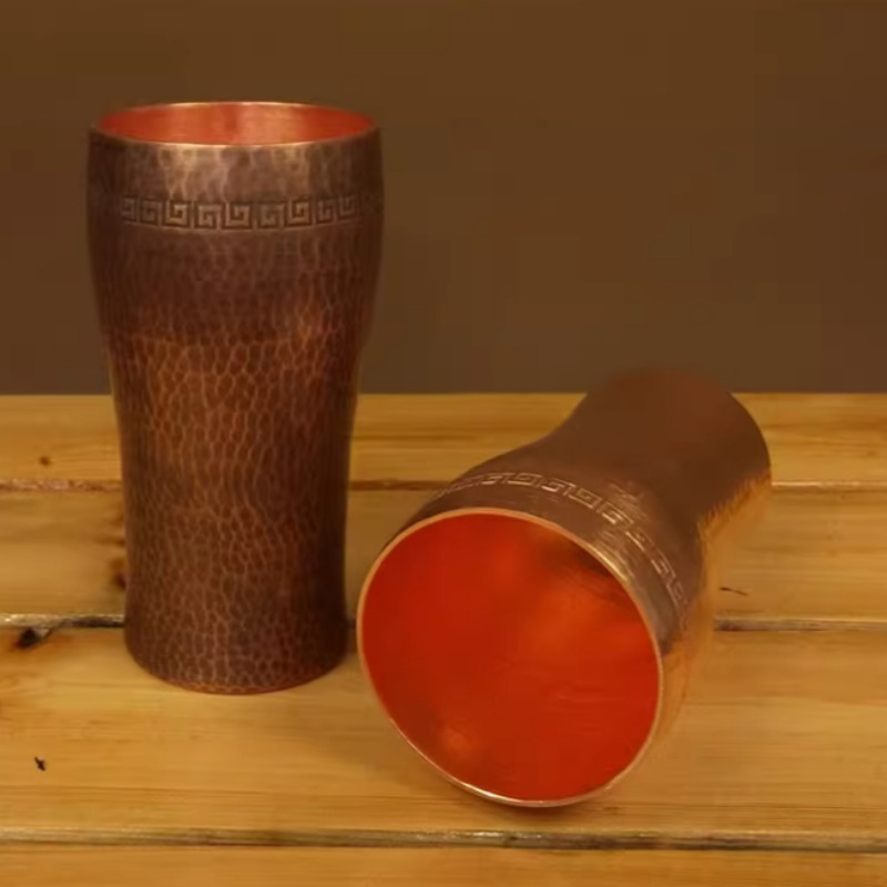 1Pc Pure Copper Cup for Coffee - Water Tea And Coffee 评论和价格